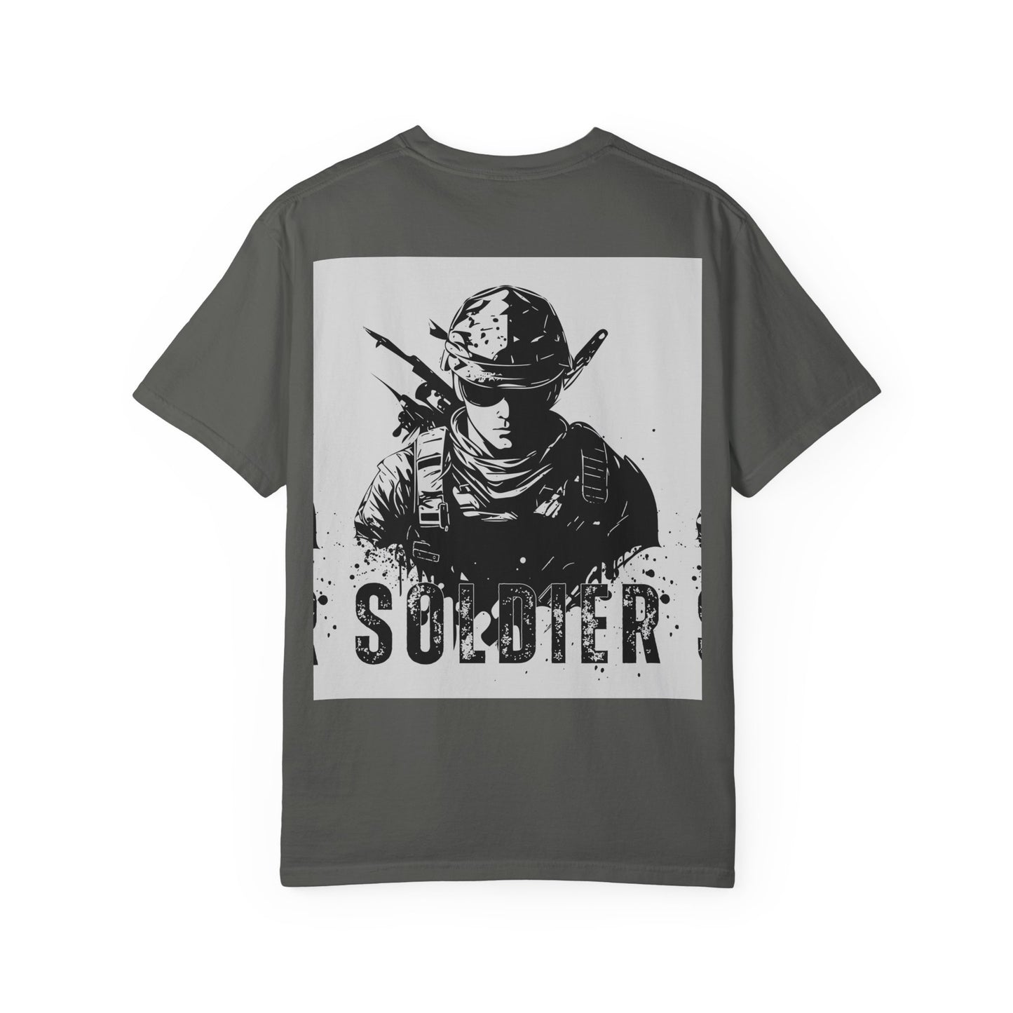 Garment-Dyed Soldier T-Shirt - Unisex Military Apparel - Premium Quality