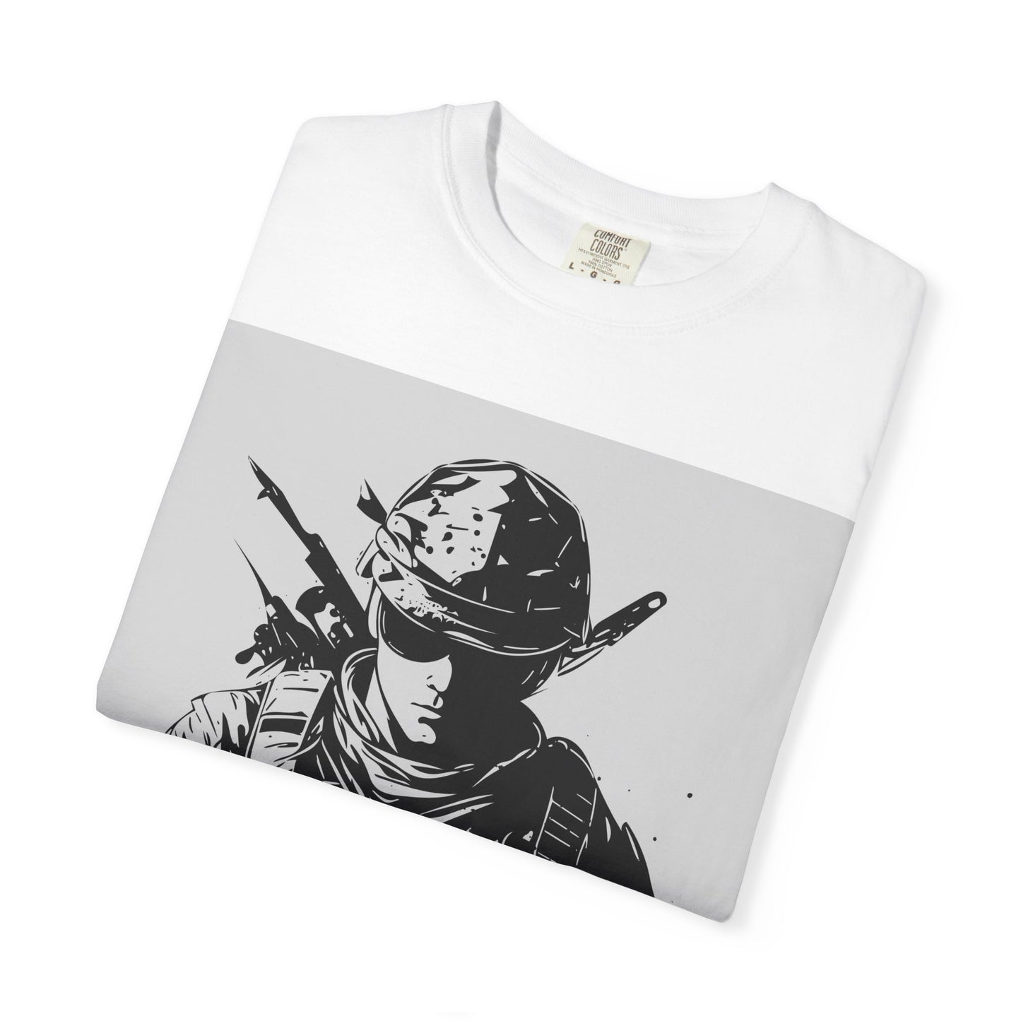 Garment-Dyed Soldier T-Shirt - Unisex Military Apparel - Premium Quality