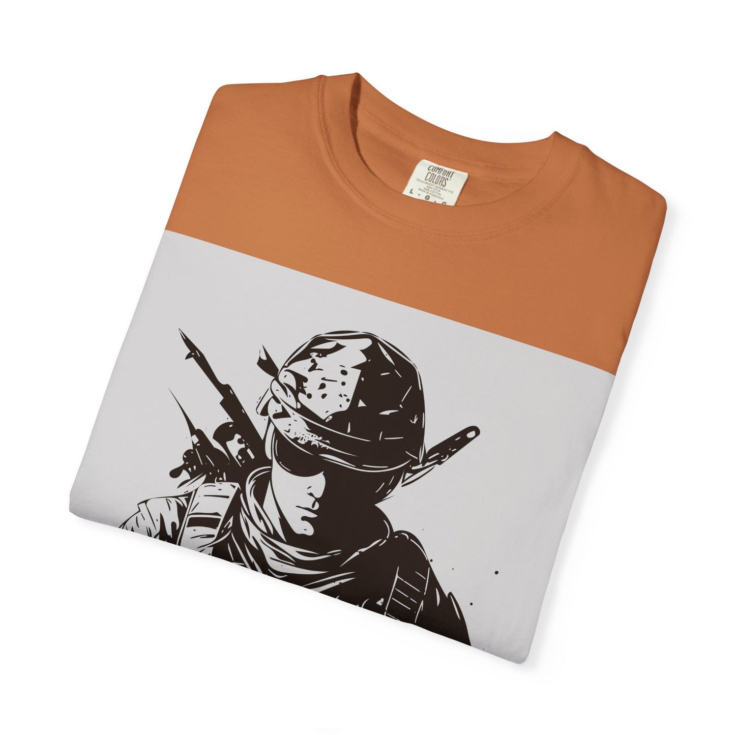 Garment-Dyed Soldier T-Shirt - Unisex Military Apparel - Premium Quality