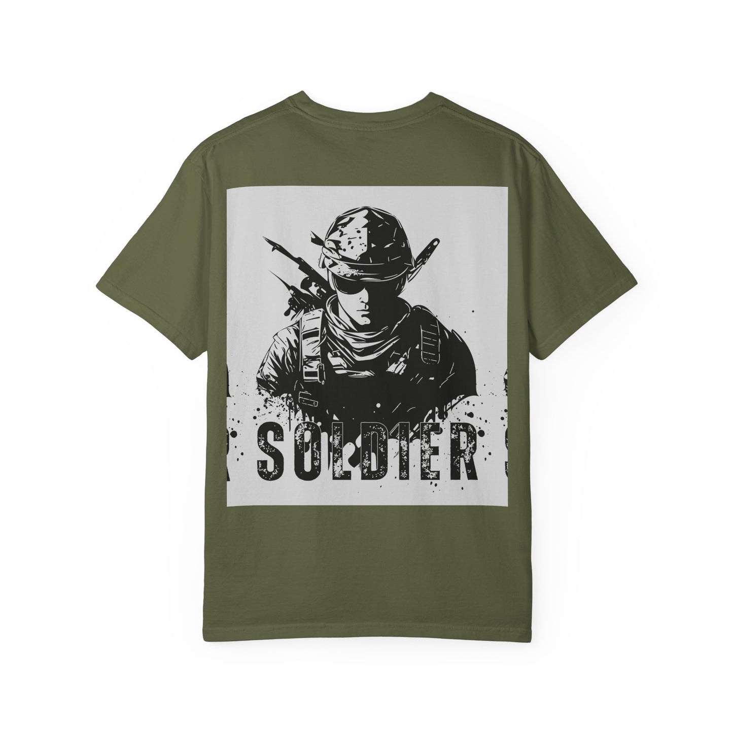 Garment-Dyed Soldier T-Shirt - Unisex Military Apparel - Premium Quality