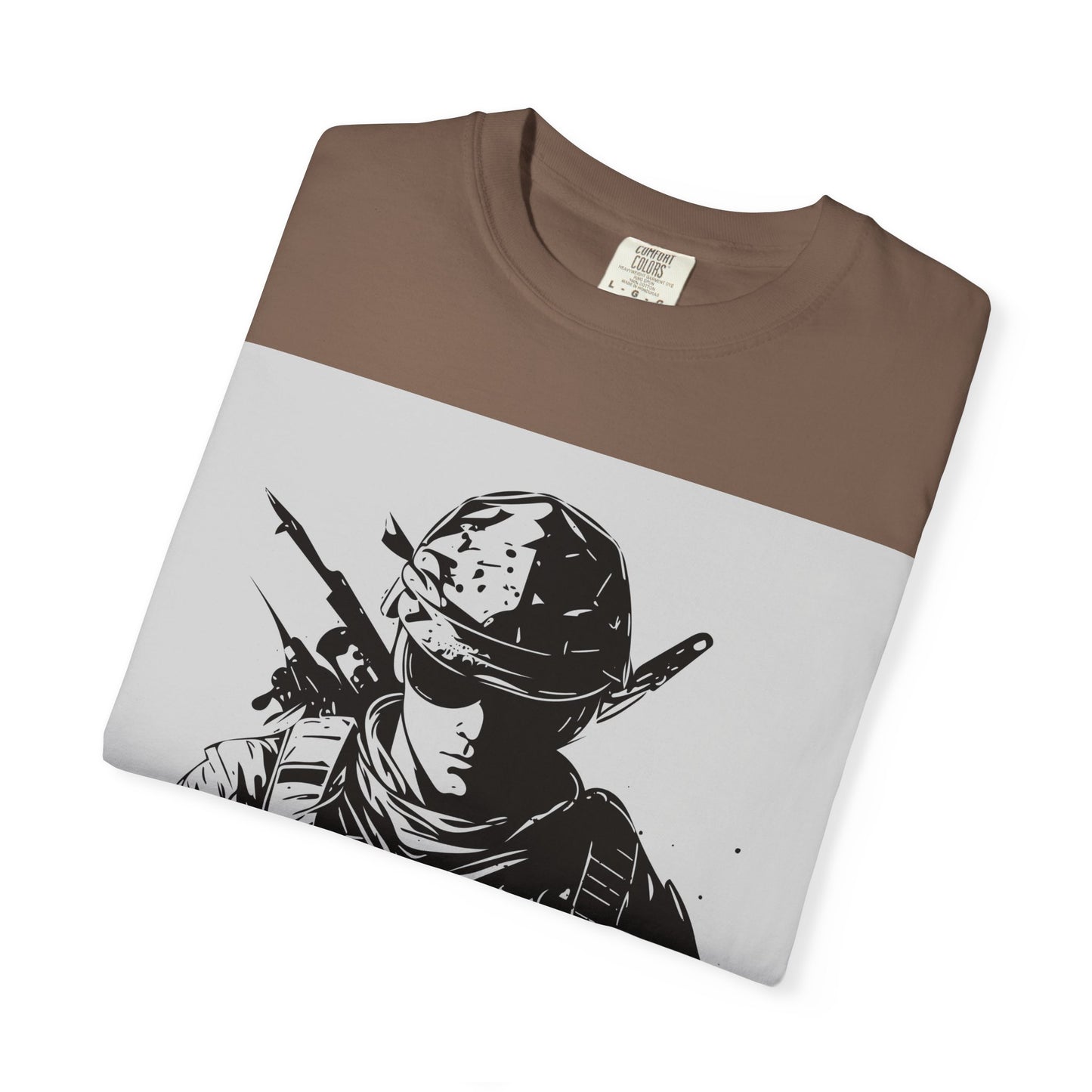 Garment-Dyed Soldier T-Shirt - Unisex Military Apparel - Premium Quality