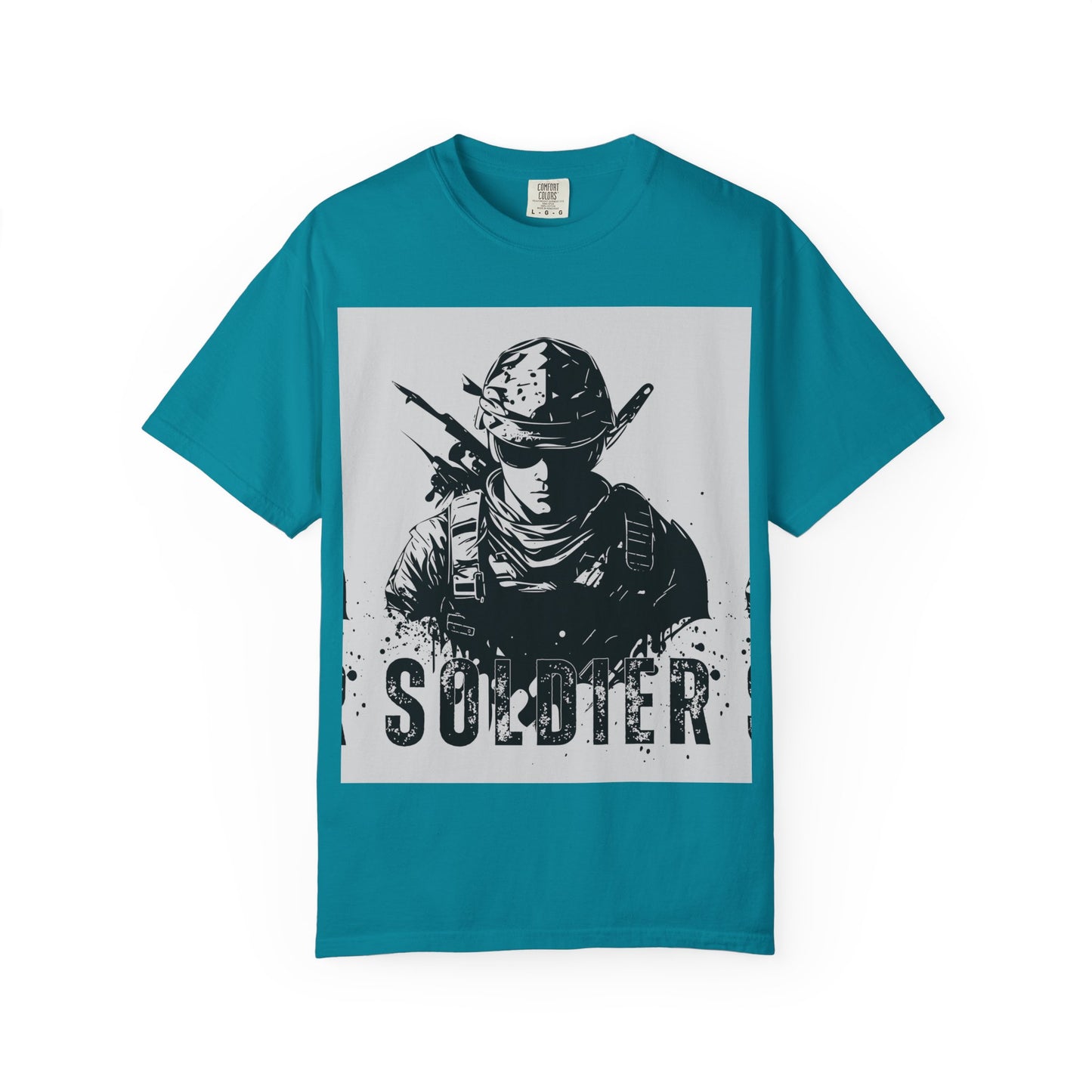 Garment-Dyed Soldier T-Shirt - Unisex Military Apparel - Premium Quality