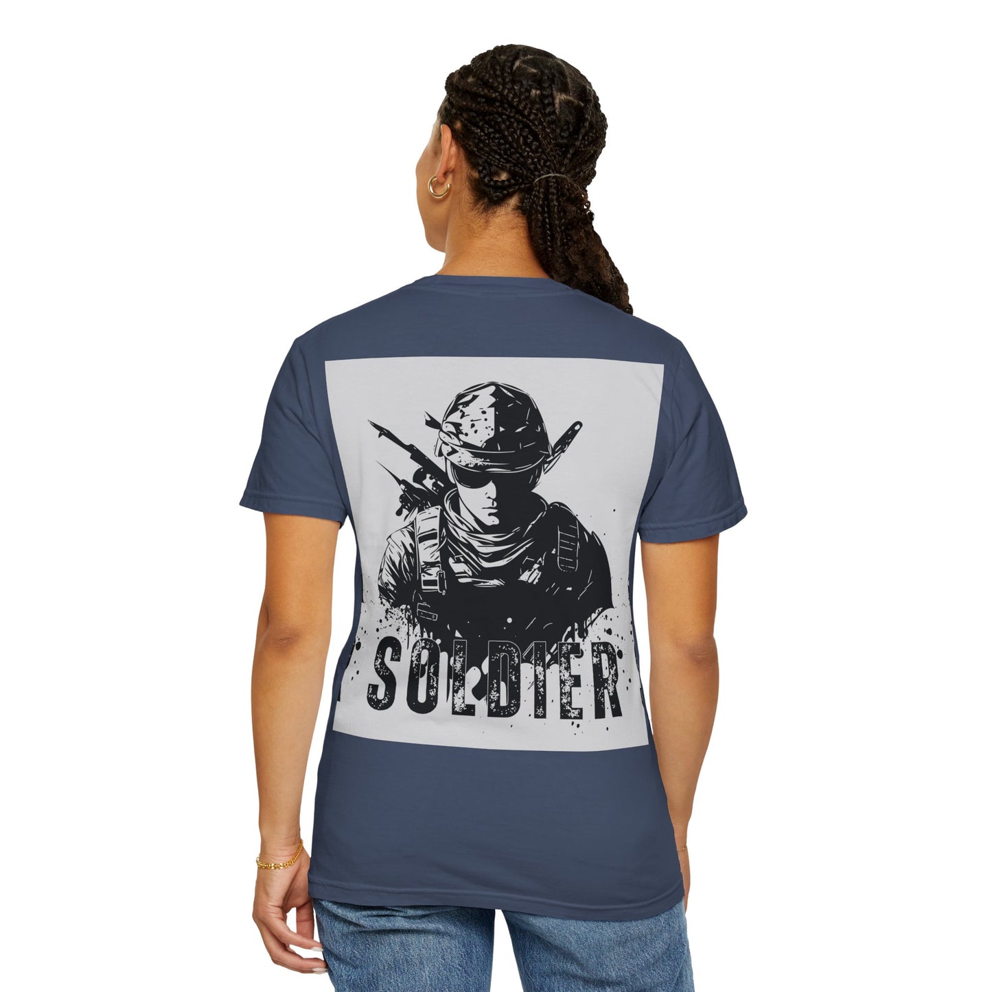Garment-Dyed Soldier T-Shirt - Unisex Military Apparel - Premium Quality