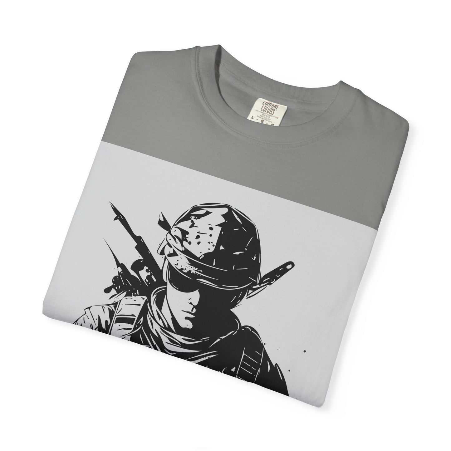 Garment-Dyed Soldier T-Shirt - Unisex Military Apparel - Premium Quality