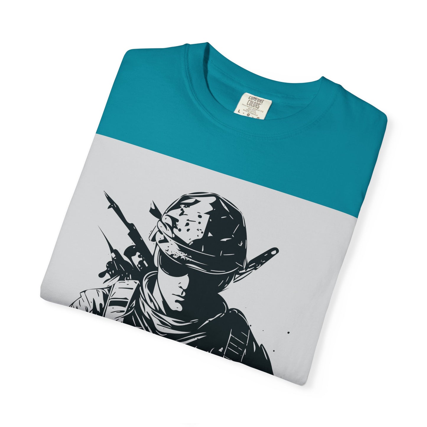 Garment-Dyed Soldier T-Shirt - Unisex Military Apparel - Premium Quality