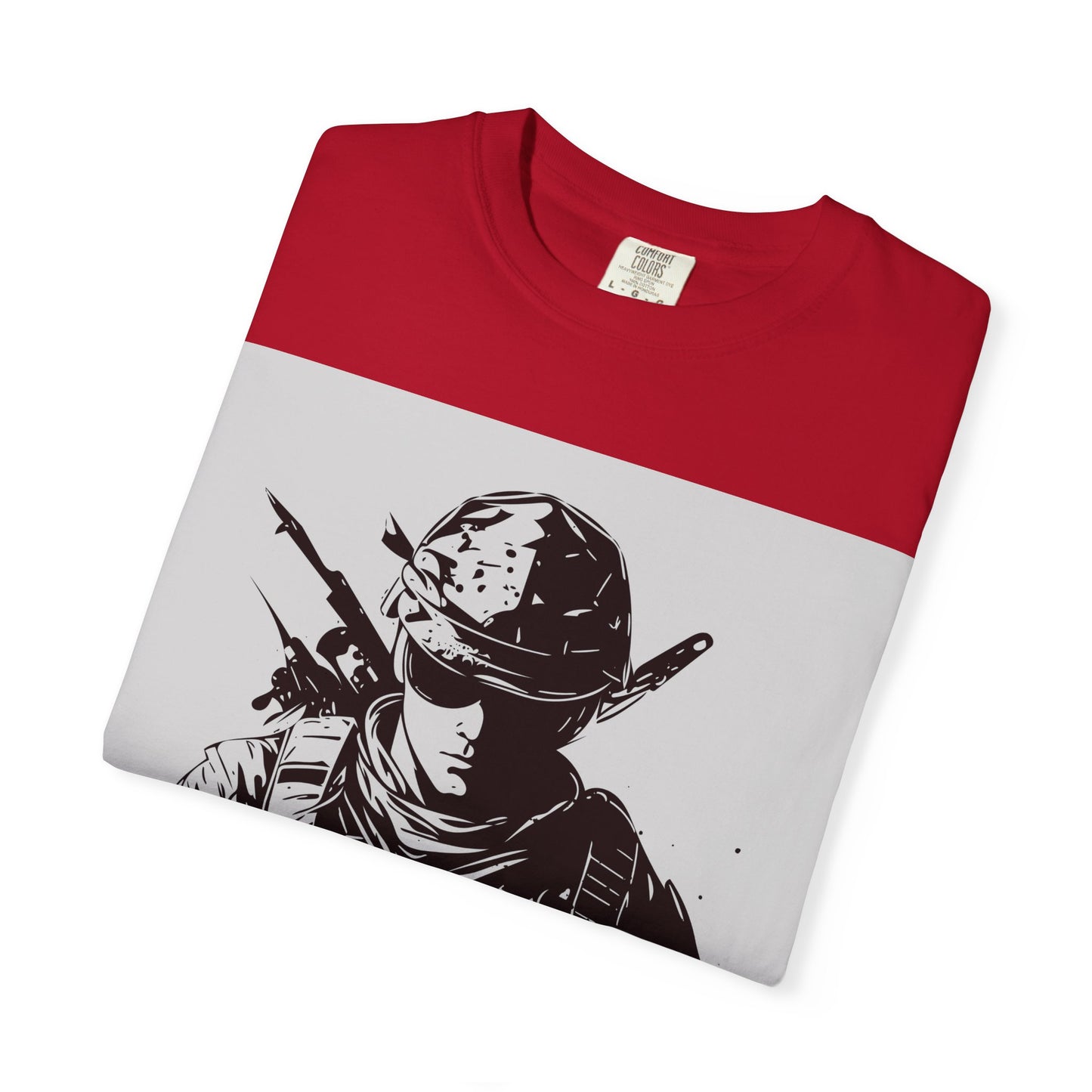 Garment-Dyed Soldier T-Shirt - Unisex Military Apparel - Premium Quality