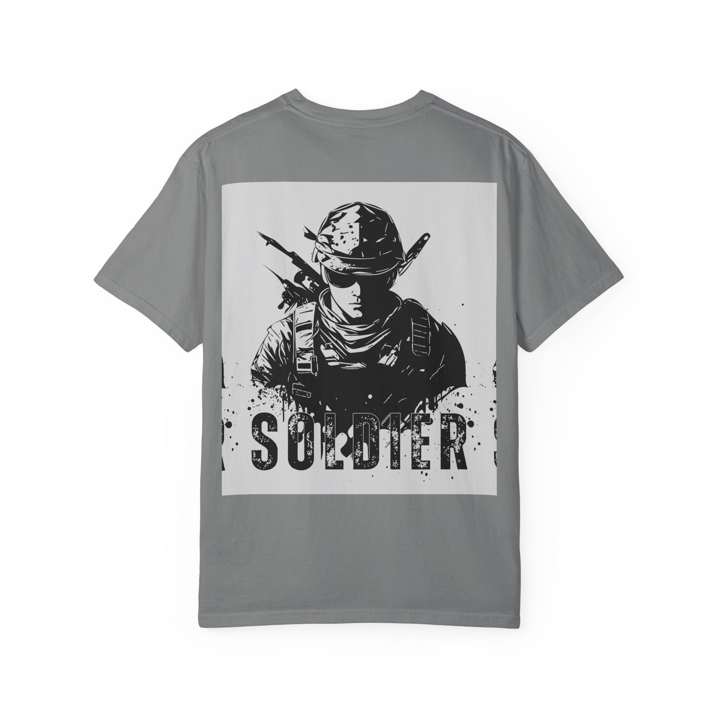 Garment-Dyed Soldier T-Shirt - Unisex Military Apparel - Premium Quality