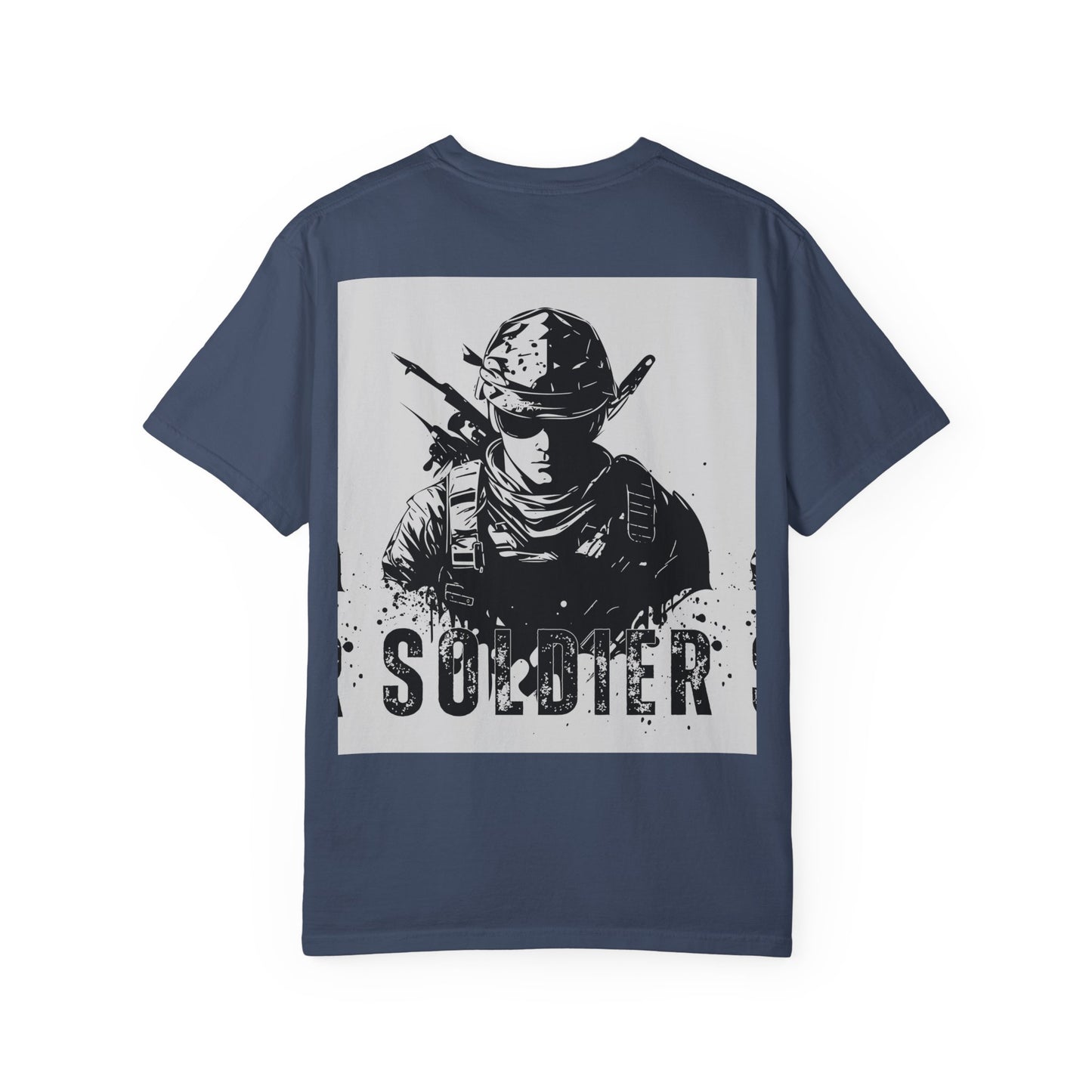 Garment-Dyed Soldier T-Shirt - Unisex Military Apparel - Premium Quality
