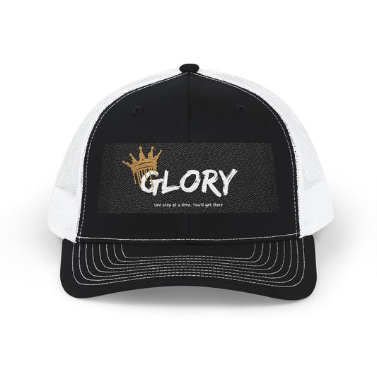 Glory Snapback Trucker Cap - Adjustable Embroidered Hat for Trendsetters