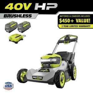 40V HP Brushless 21″ Self-Propelled Multi-Blade Mower kits