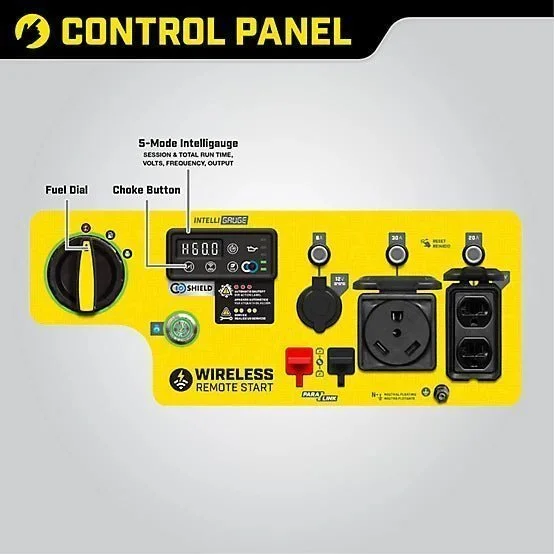 Champion Power Equipment 4,500/3,650-Watt Gasoline Powered OFI Generator with ParaLINK, Remote Start - Image 2