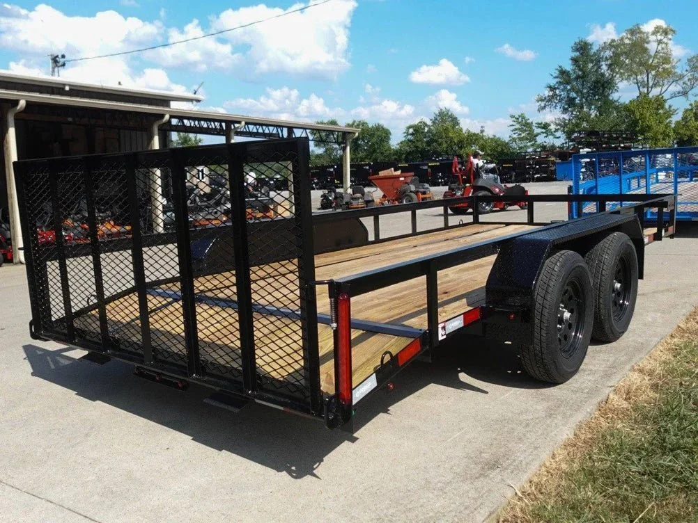 2025 7×16 Carry-On HD Landscape Trailer – 10K GVWR, Electric Brakes, Wood Floor - Image 3