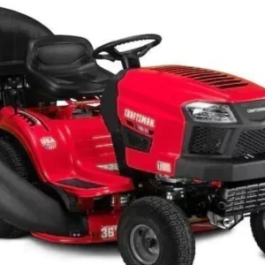 CRAFTSMAN T100 36″ 11.5-HP Riding Lawn Mower