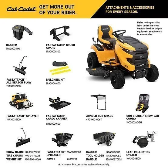 CUB CADET 42-Inch Gas Riding Lawn Tractor – IntelliPower Technology - Image 2