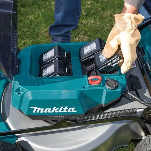 21 in. 18-Volt X2 (36-Volt) LXT Lithium-Ion Cordless Walk Behind Self Propelled Lawn Mower Kit with 4 Batteries (5.0 Ah) - Image 4