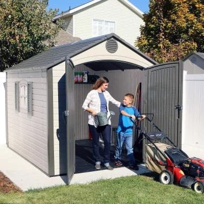 Lifetime 8 ft x 10 ft garden Shed - Image 2