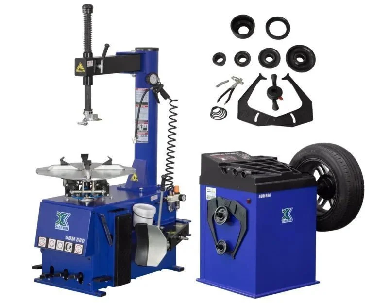 2.0 HP Tire Changer & Wheel Balancer Machine combo 580 690