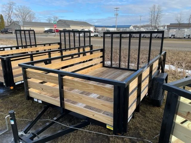7 x 10 Heavy-Duty Utility Trailer – Single Axle with Wood Floor & LED Lights - Image 5