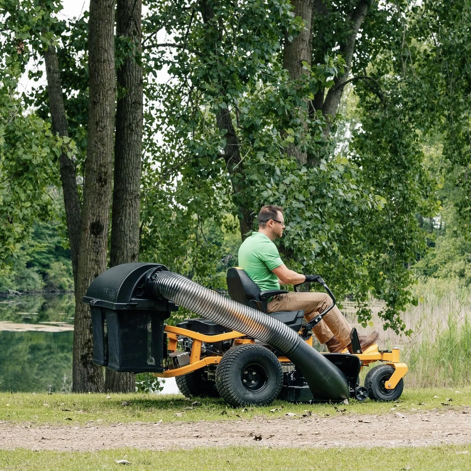 8TEN TurfBucket Twin Bagger for Cub Cadet ZT1 42–50-Inch Zero Turn (2018+)