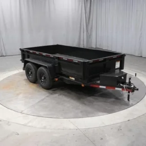 6 x 12 Dual Axle Dump Trailer 12K Heavy-Duty Capacity