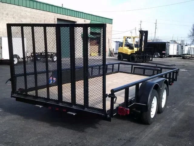 6 x 16 Heavy-Duty Tandem Axle Utility Trailer – 2025 Steel Frame with Wood Deck - Image 4