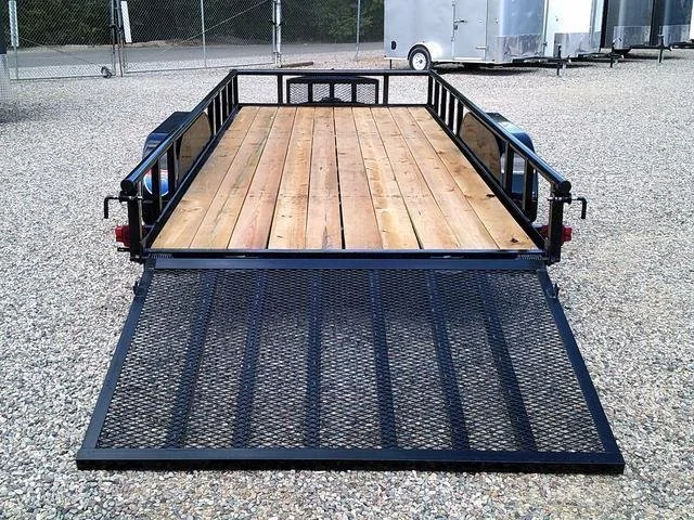 6 x 16 Heavy-Duty Tandem Axle Utility Trailer – 2025 Steel Frame with Wood Deck - Image 5