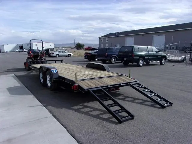 7 x 20 Carry-On Heavy Duty Equipment Trailer - Image 4