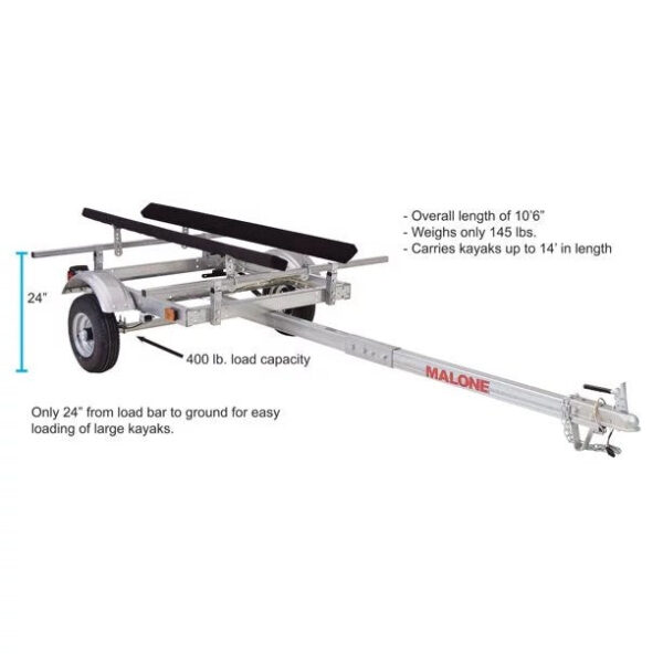 EcoLight Kayak Trailer For ONE - Image 2