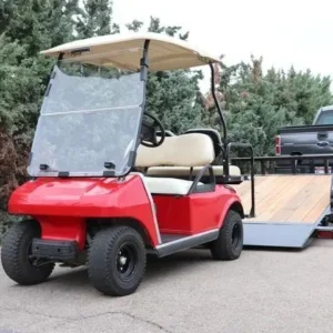 6.5 x 10 Interstate Single Axle Golf Cart Tilt Trailer
