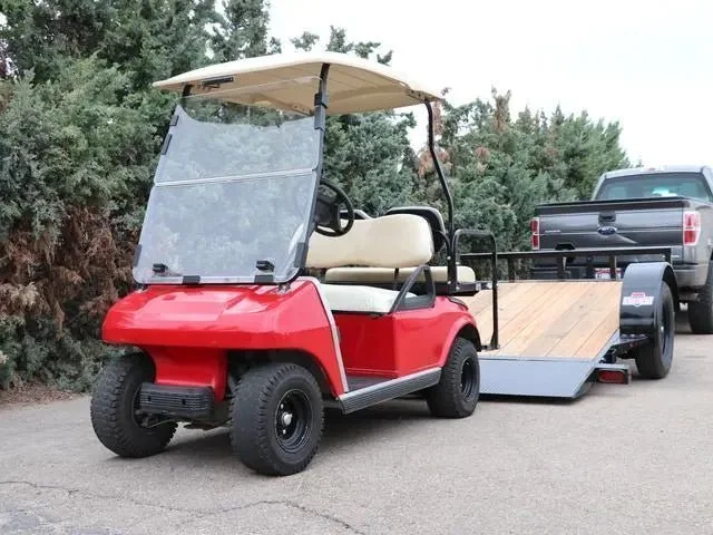 6.5 x 10 Interstate Single Axle Golf Cart Tilt Trailer