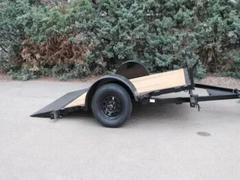 6.5 X 10 Interstate Single Axle Golf cart Tilt trailer - Image 4