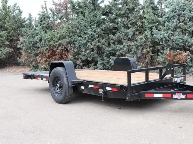 7 x 14 Interstate Single Axle Tilt 7K Trailer - Image 8