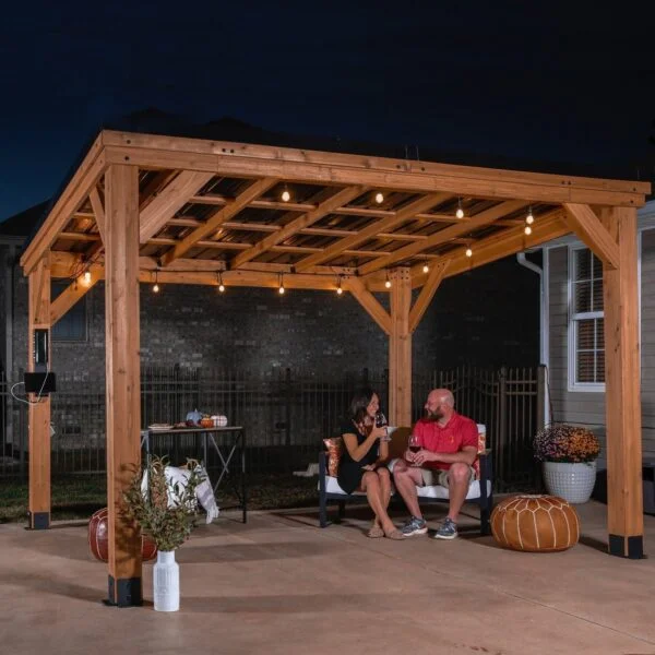 Backyard Discovery 12×9.5 Arcadia Gazebo - Image 2