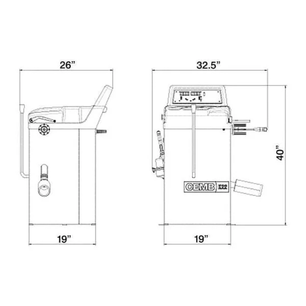 CEMB K22 Motorcycle Wheel Balancer - Image 2