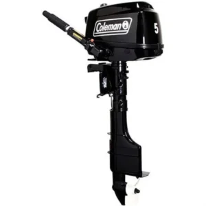 Coleman Powersports 5 HP 4 Stroke Outboards Boat Motors with Easy Pull Start F5BMS