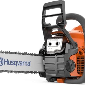 Husqvarna 135 Mark II Gas Powered Chainsaw, 38-cc 2.1-HP, 2-Cycle X-Torq Engine, 16 Inch Chainsaw with Automatic Oiler
