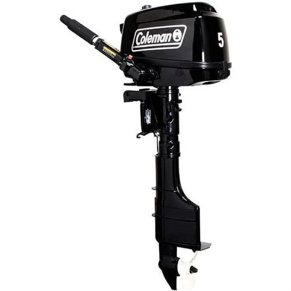 Coleman Powersports 5 HP 4 Stroke Outboards Boat Motors with Easy Pull Start F5BMS - Image 2