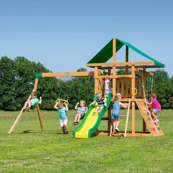 Backyard Discovery McKinley Mount Swing Set - Image 2