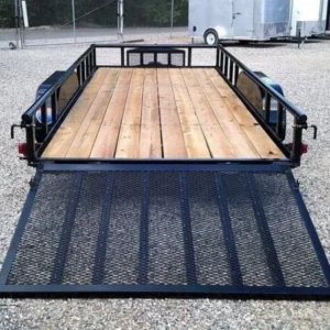 6 X 16 Carry-On Tandem Utility 7K Pipe Top Trailer