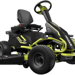 Ryobi 38 in Electric Back Engine Riding Lawn Mower