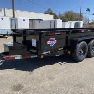 Carry-On 6 X 12 Patriot Dump 12K Trailer