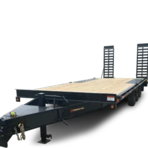 24,000 lb GVWR Deckover Equipment Float Trailer – Heavy-Duty Tandem Dual Axle