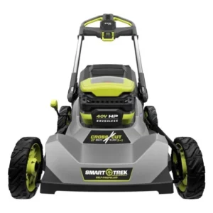 40V HP Brushless 21″ Cordless Battery Self-Propelled Lawn Mower with Dual Blades
