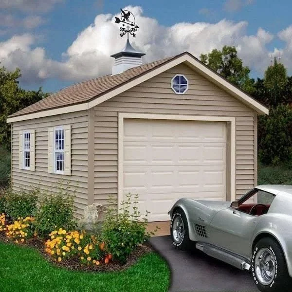Best barns Greenbriar 12’x16′ Wood Garage Barn Kit-Installation Included - Image 3