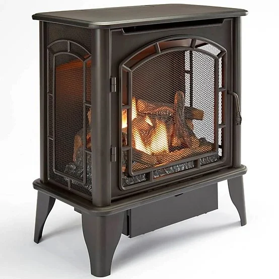 Bluegrass Living Panorama Vent Free Duals Fuel 3-Sided Gas Stove BTSD23RT. - Image 4