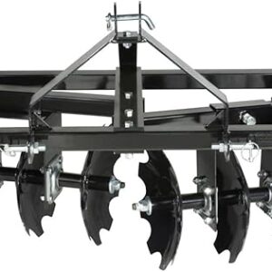 IMPIACT IMPLEMENTS® CAT-0/Cat 1 Disc Plow/Harrow. prep Soil, Cut Weeds & Clear Crop Remains.