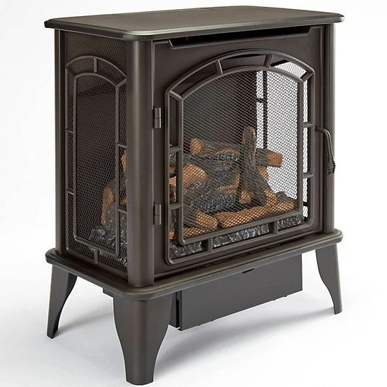 Bluegrass Living Panorama Vent Free Duals Fuel 3-Sided Gas Stove BTSD23RT. - Image 3