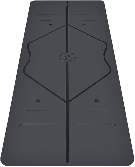 Liforme Original Yoga Mat – Free Yoga Bag Included - Patented Alignment System, Warrior-like Grip, Non-slip, Eco-friendly, sweat-resistant, long, wide, 4.2mm thick mat for comfort Visit the LIFORME Store