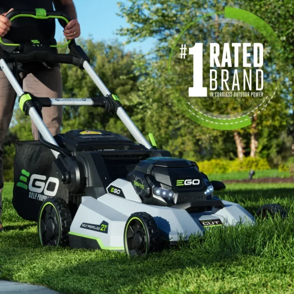 EGO 21in Select Cut Self Propelled Mower with Touchs Drive Includes G3 7.5 Batterys & 550w Charger (REGLM2135SP) - Image 4