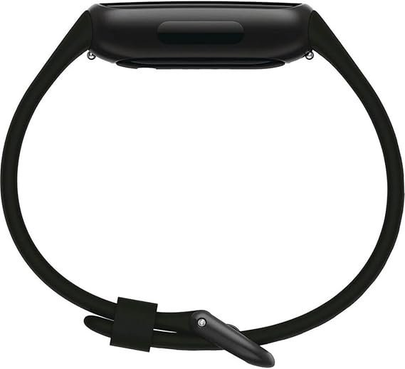 Fitbit Inspire 3 Health &-Fitness-Tracker with Stress Management, Workout Intensity, Sleep Tracking, 24/7 Heart Rate and more, Midnight Zen/Black One Size (S & L Bands Included) - Image 2